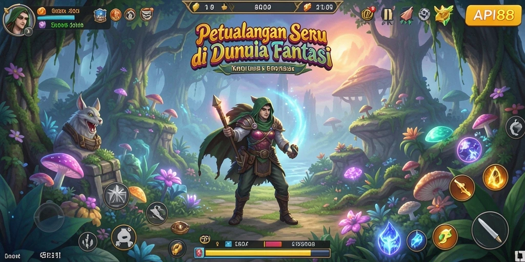 Gameplay seru di dunia kaya petualangan dan tantangan.