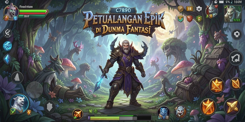 Tampilan menarik dari gameplay C7890 yang menggoda.