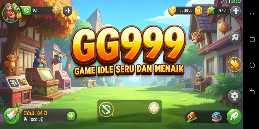 Tampilan screenshot GG999 menampilkan gameplay Idle yang menarik dan interaktif.