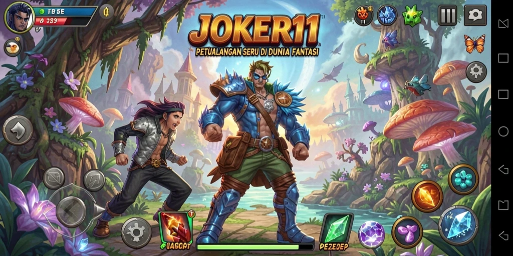 Tampilan grafis menawan dari gameplay <strong>JOKER11</strong> yang penuh petualangan.