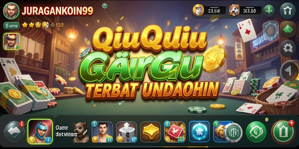 Tampilan gameplay QiuQiu yang menarik dan penuh aksi.