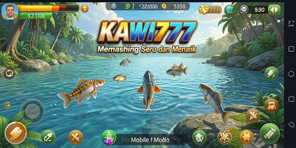 Tangkapan ikan spektakuler di KAWI777 dengan grafis menawan.