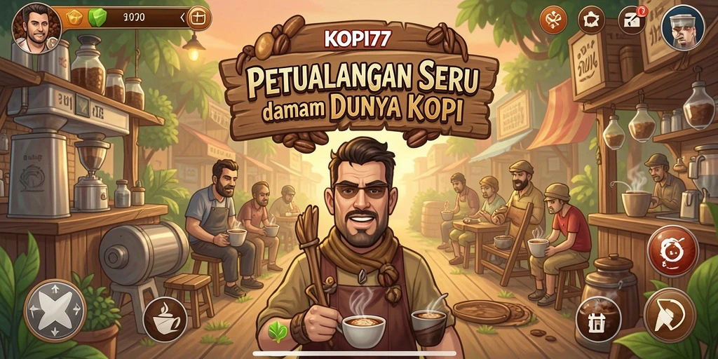 Tangkapan layar KOPI77 menampilkan aksi petualangan yang seru dan dinamis.