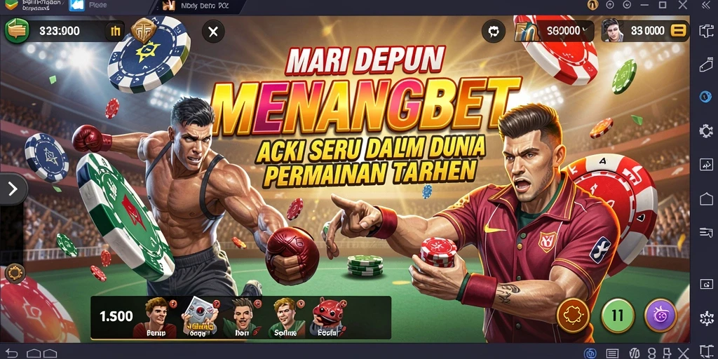 Tampilan gameplay menegangkan di MENANGBET dengan aksi seru.
