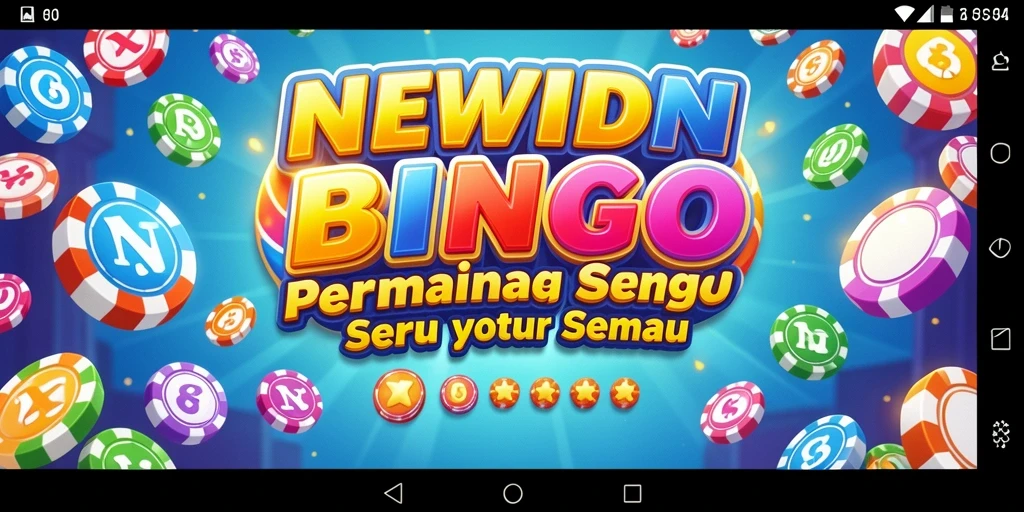 Tampilan gameplay seru dalam permainan Bingo NEWIDN.