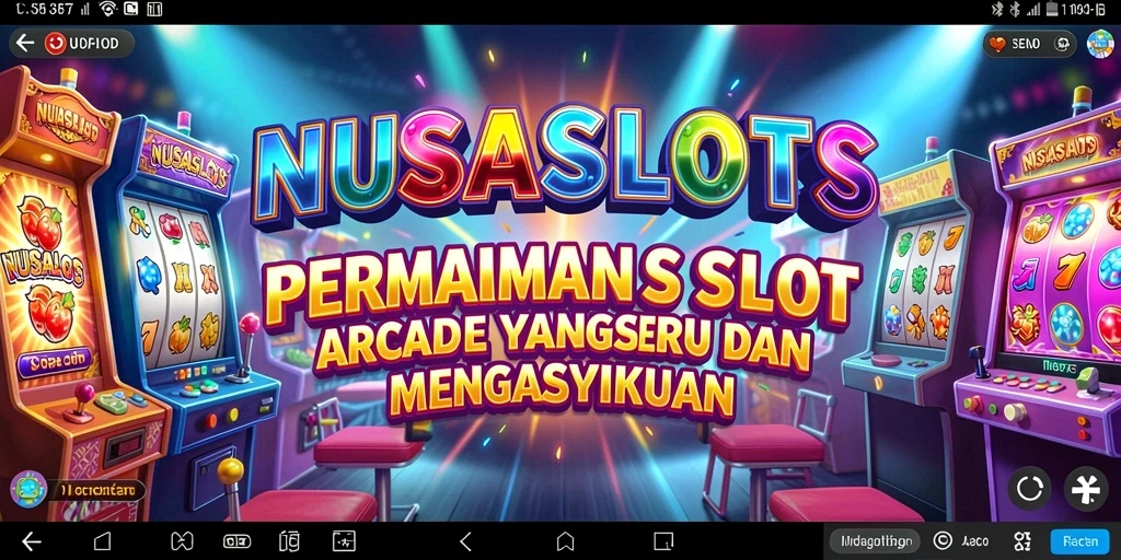 Tampilan gameplay NUSASLOTS yang menarik dan penuh warna.