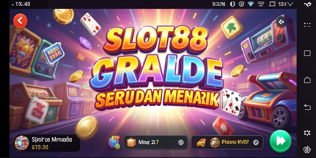 Tampilan gameplay SLOT88 yang menarik dan penuh warna.