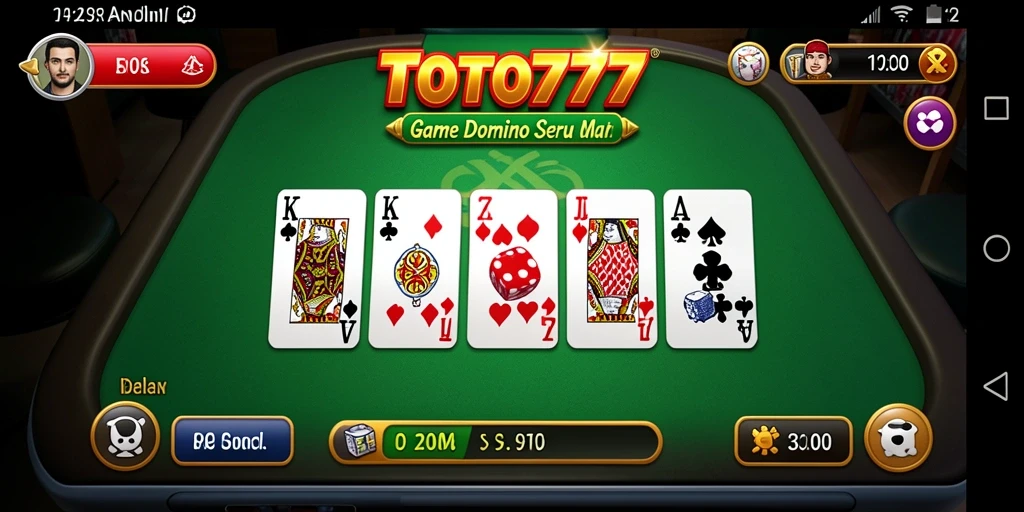 Tampilan gameplay TOTO777 yang menarik dan interaktif.