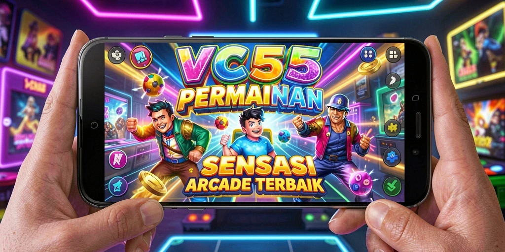 Screenshot VC55 menampilkan aksi gameplay arcade yang seru dan mengasyikkan.