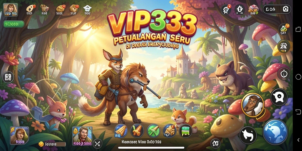 Tangkapan layar permainan <strong>VIP333</strong> menampilkan suasana petualangan yang mendebarkan.